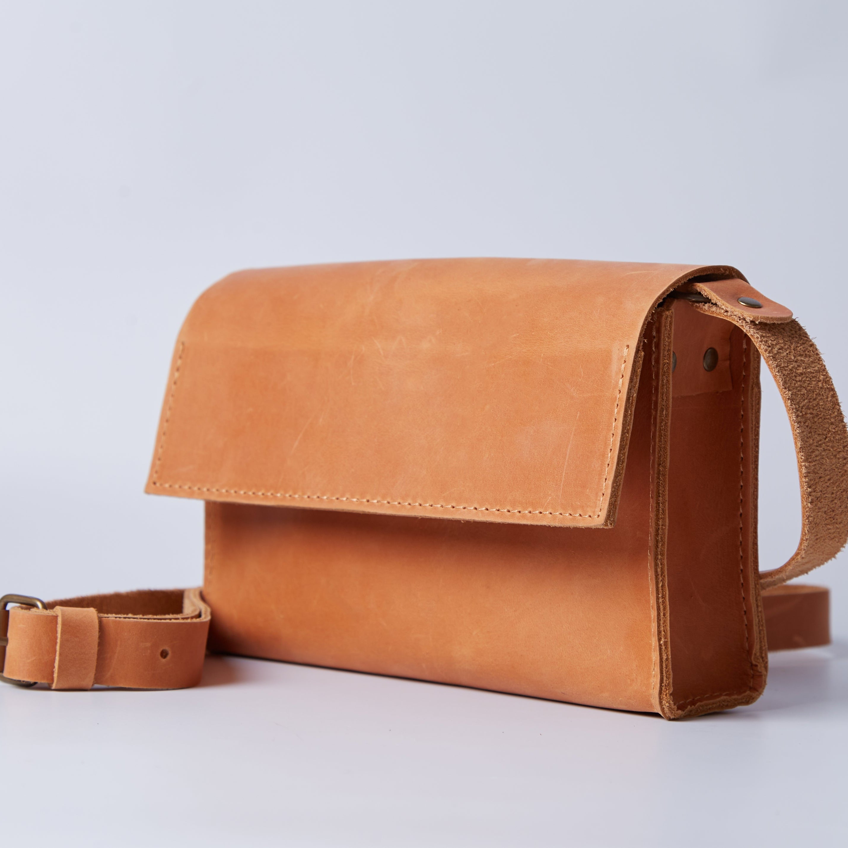 Сумка Cover, коньяк (вінтажний)