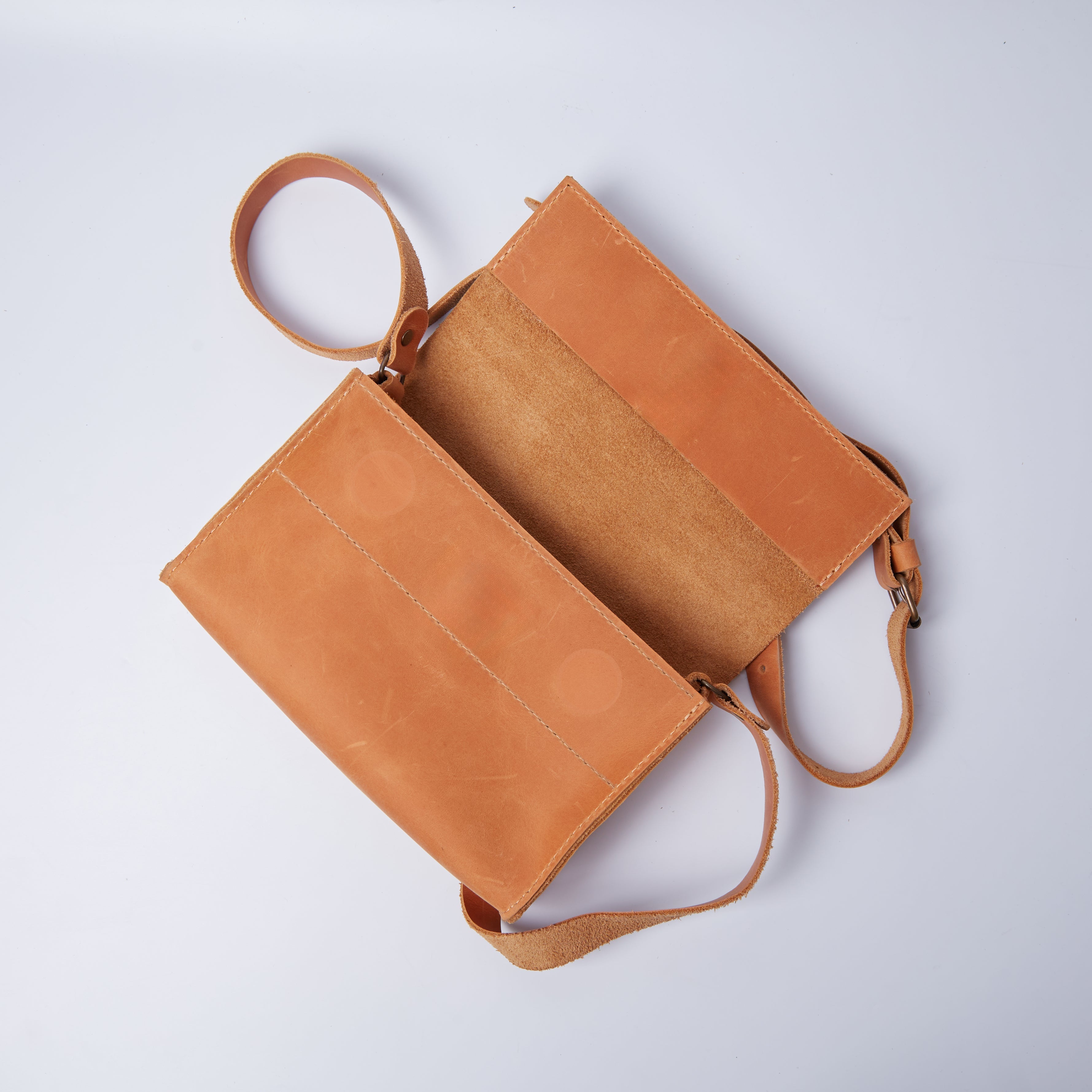 Сумка Cover, коньяк (вінтажний)