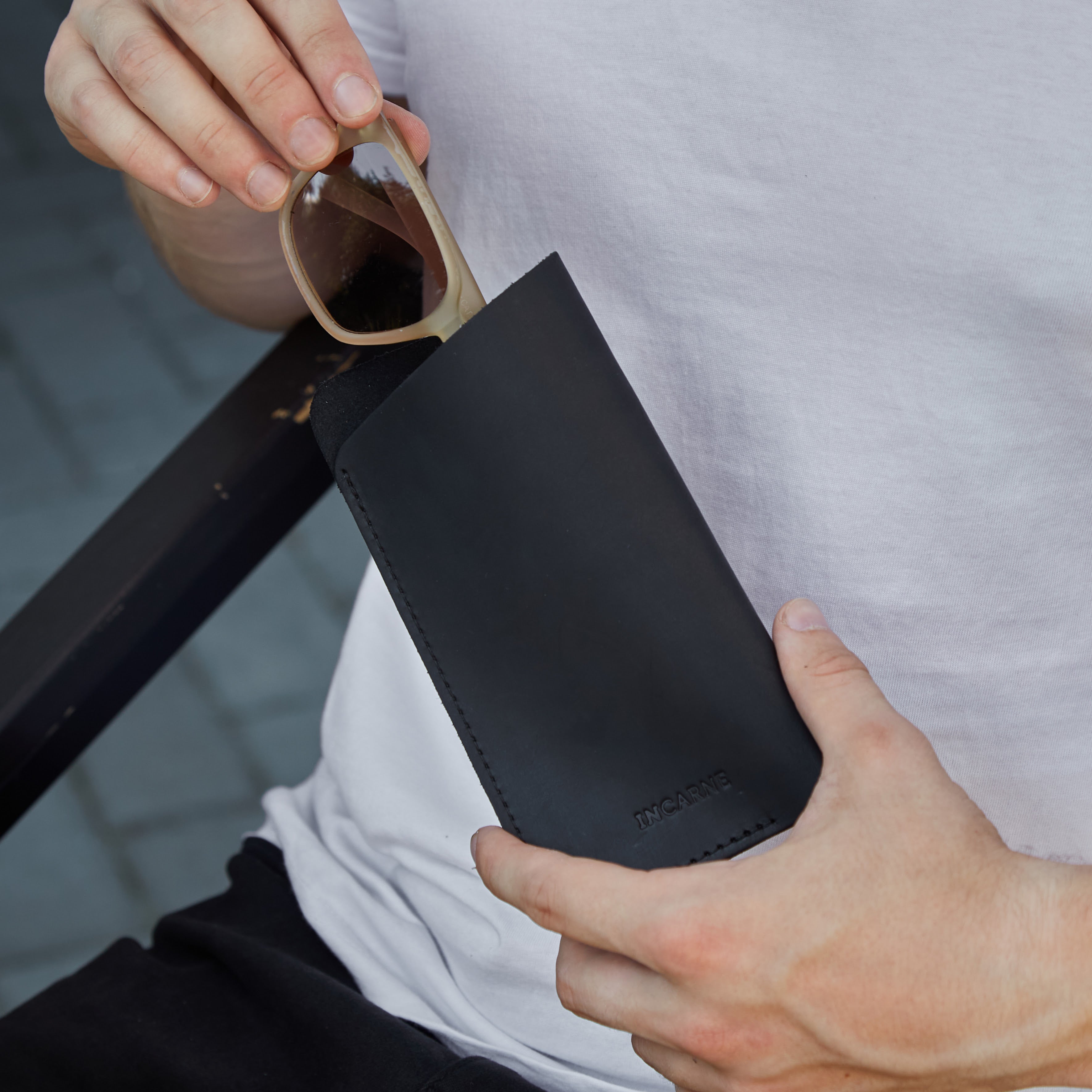 Чохол для окулярів Catch, чорний (вінтажний)