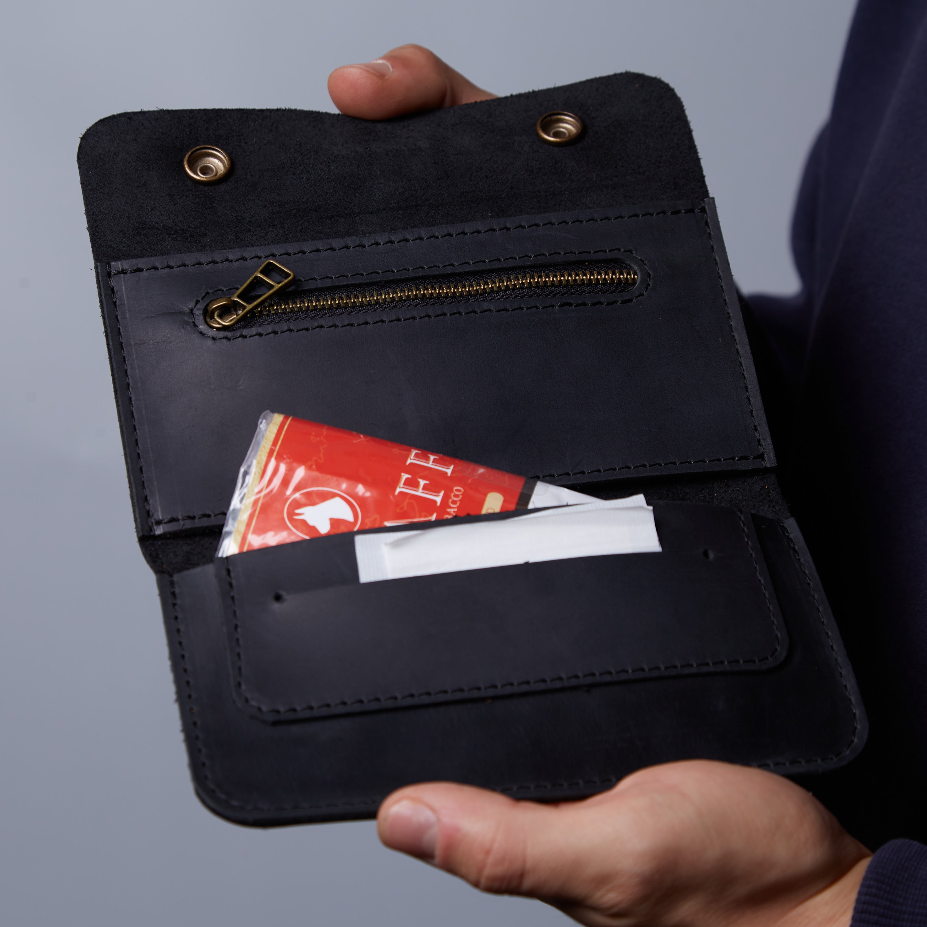 Органайзер для тютюну Roll Master, чорний (вінтажний)