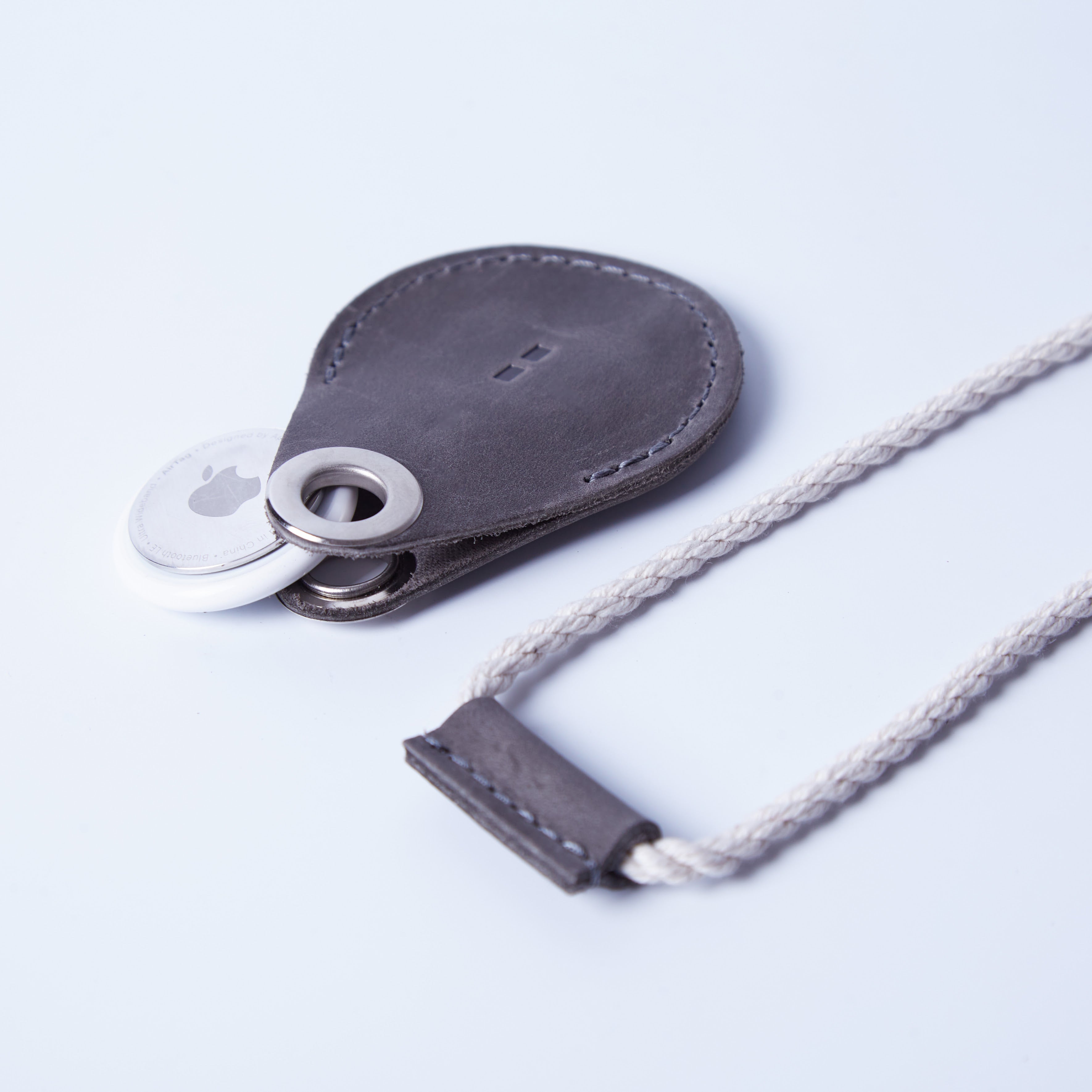 Чохол для AirTag Air Holder, сірий (вінтажний)