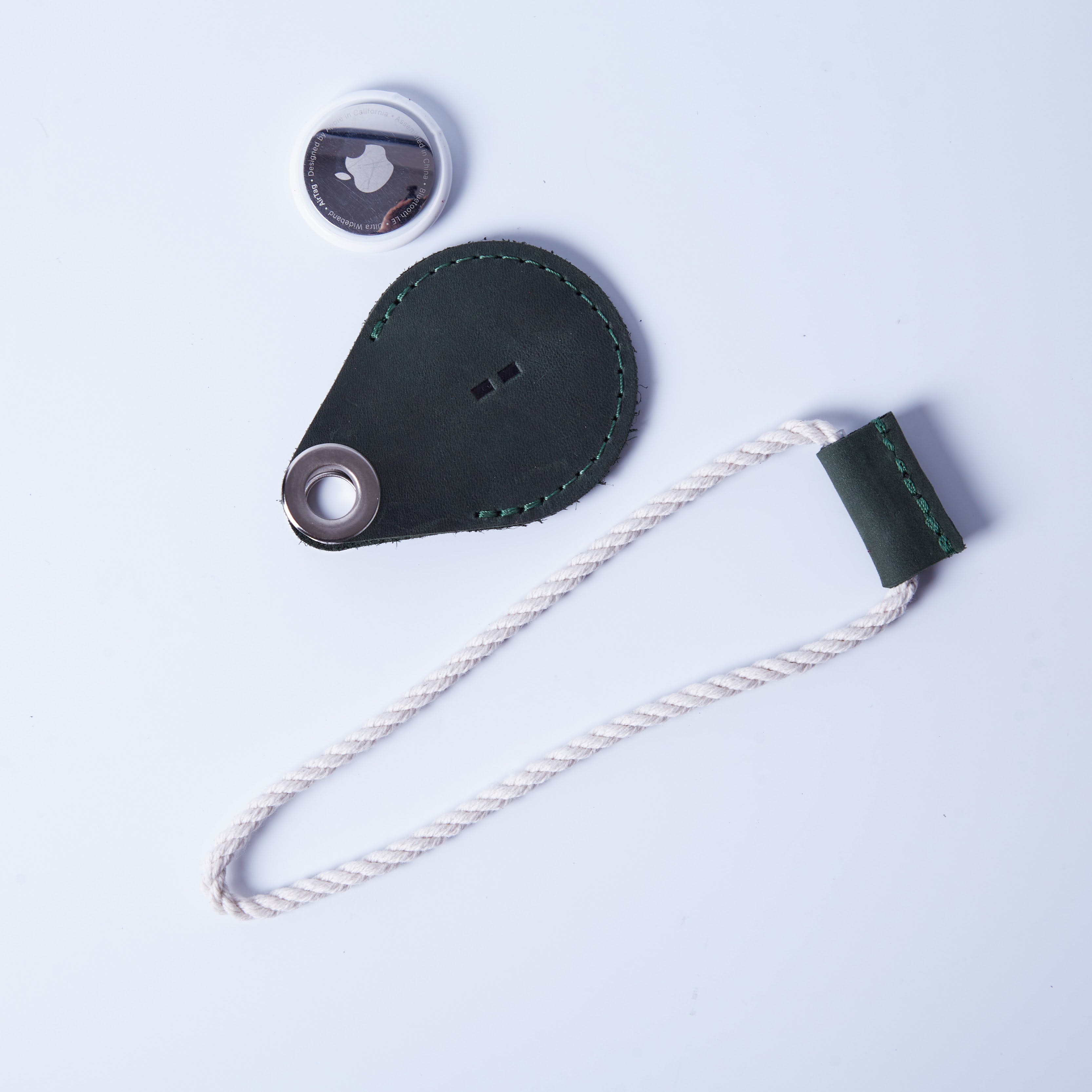 Чохол для AirTag Air Holder, зелений (вінтажний)