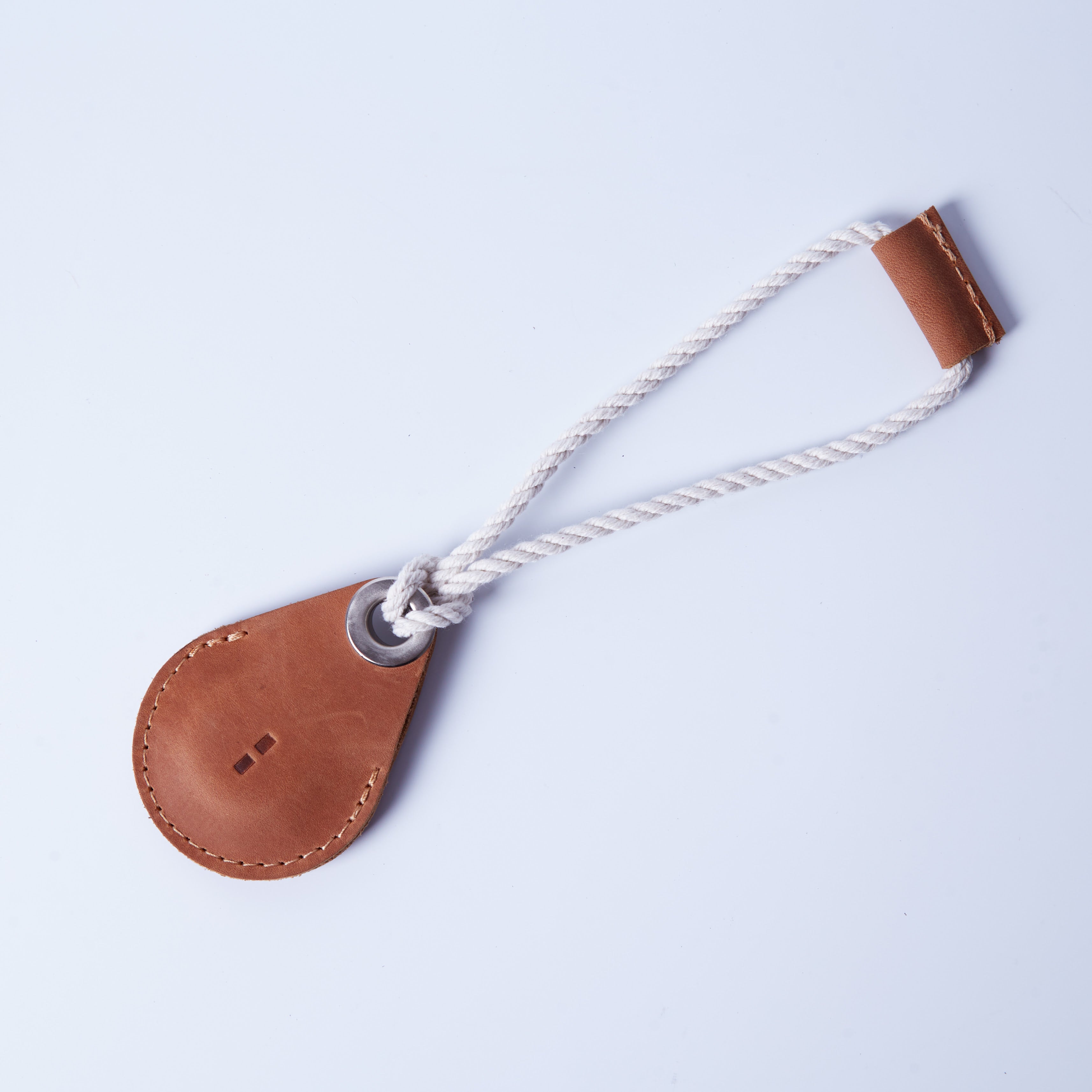 Чохол для AirTag Air Holder, коньяк (вінтажний)