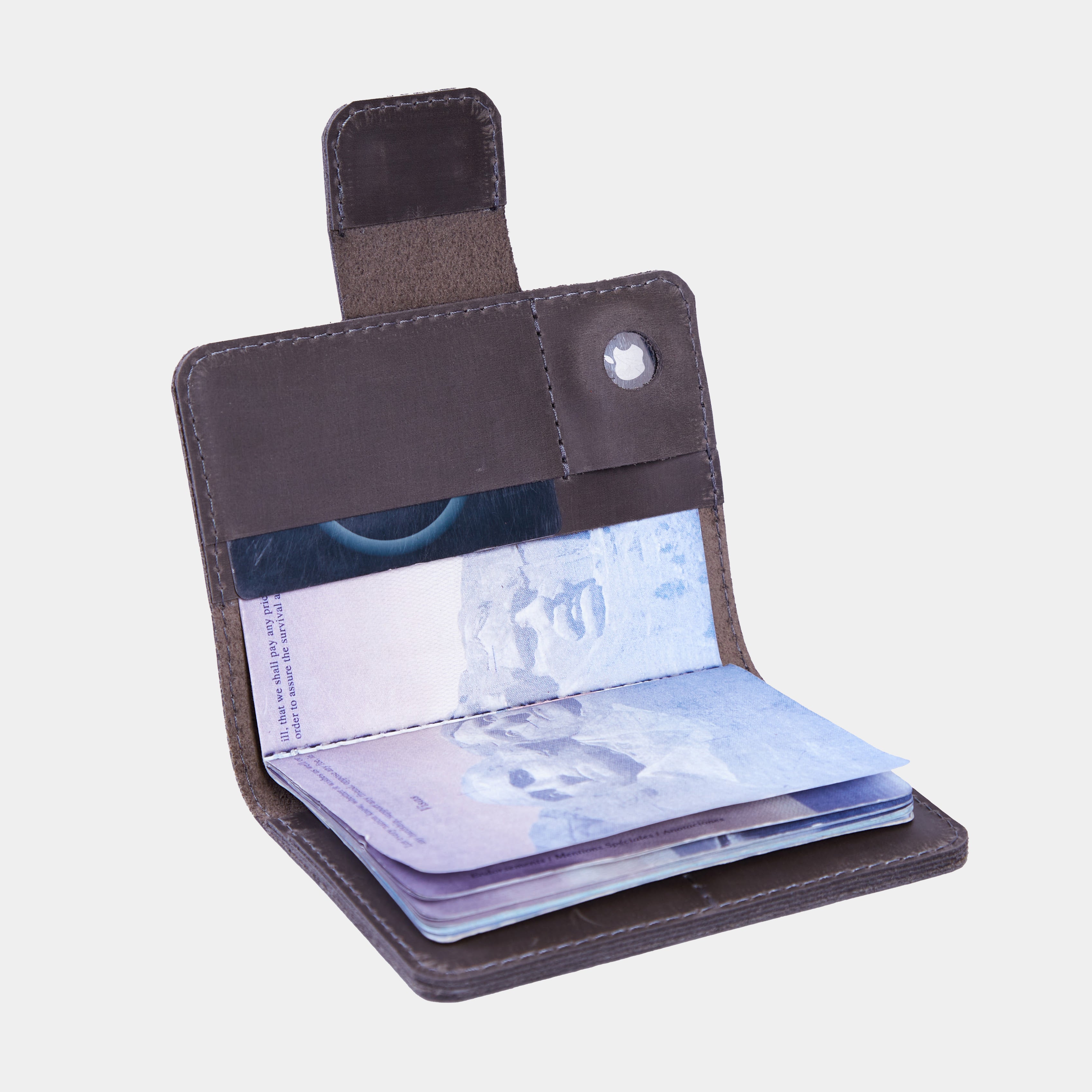 Обкладинка на паспорт Smart Journey, сірий (вінтажний)