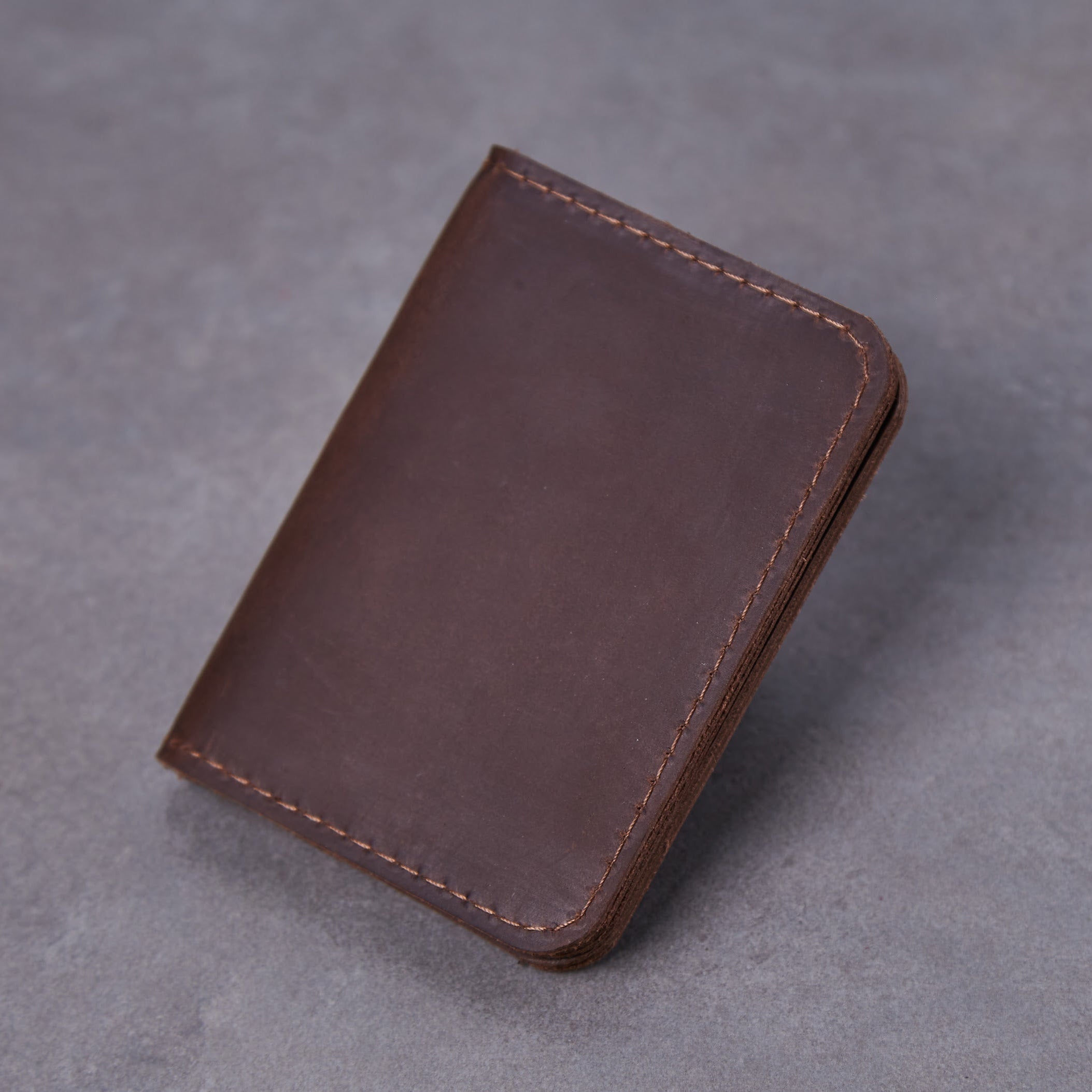 Обкладинка для ID-паспорта та водійського посвідчення, коричневий (вінтажний)