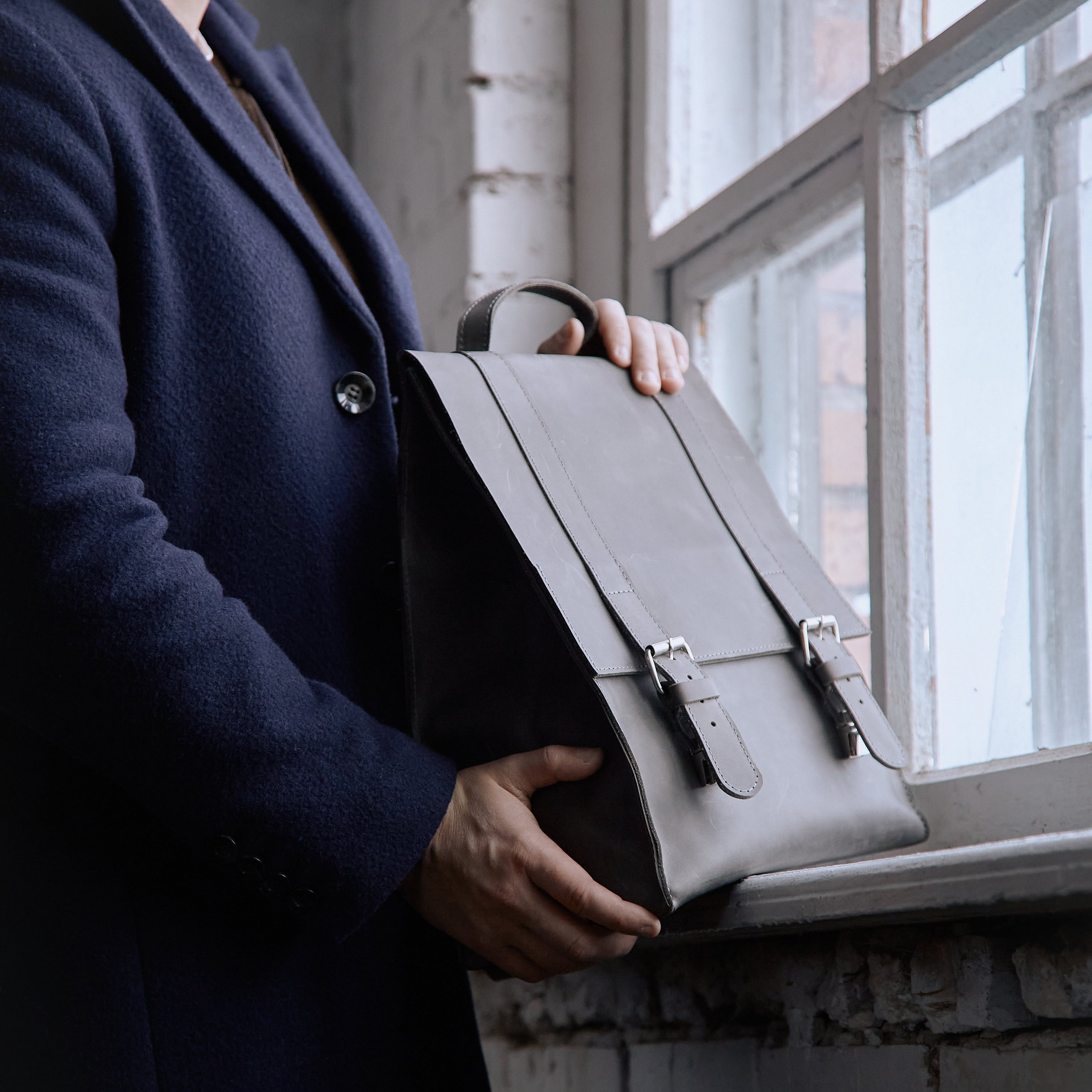 Рюкзак Gloria, сірий (вінтажний)