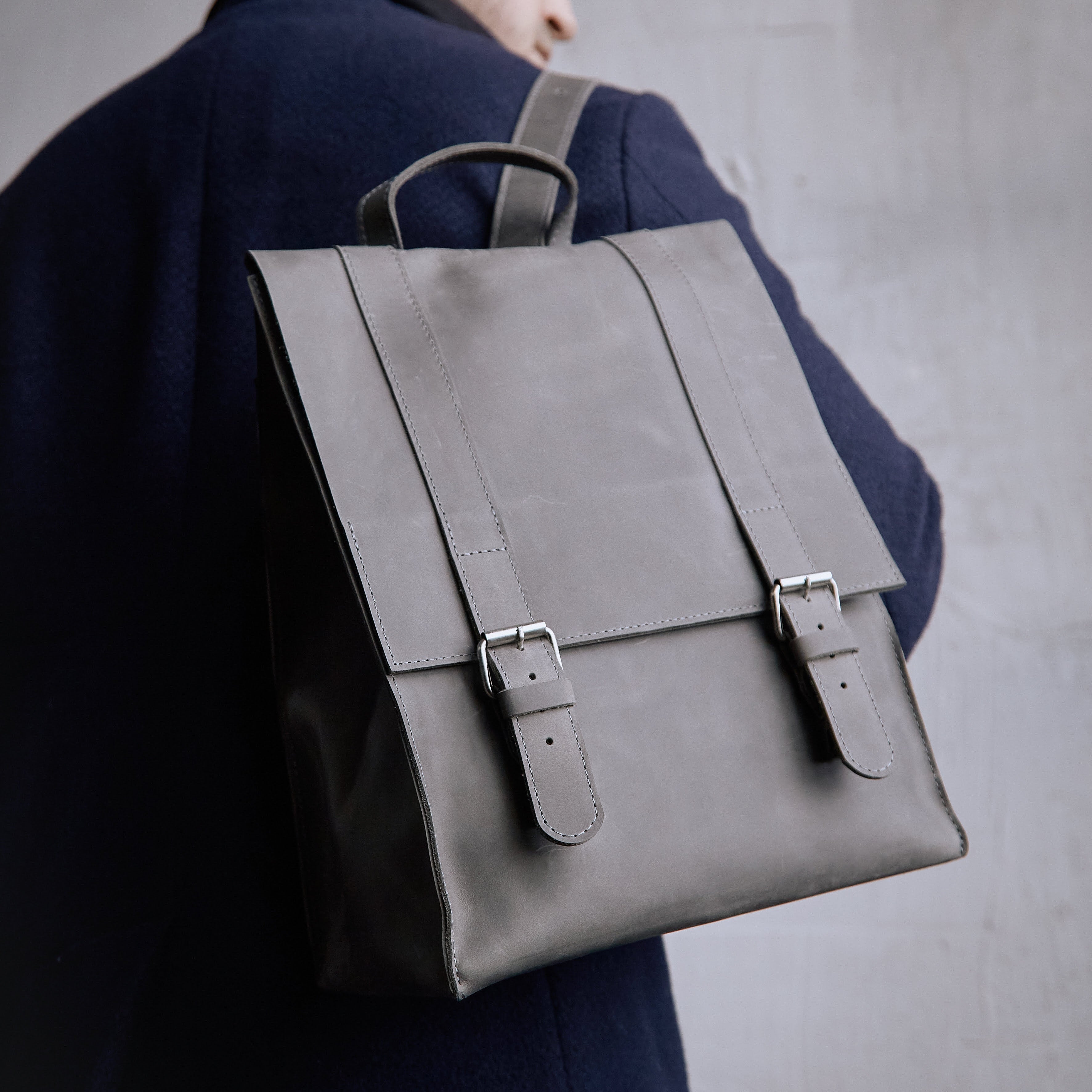 Рюкзак Gloria, сірий (вінтажний)