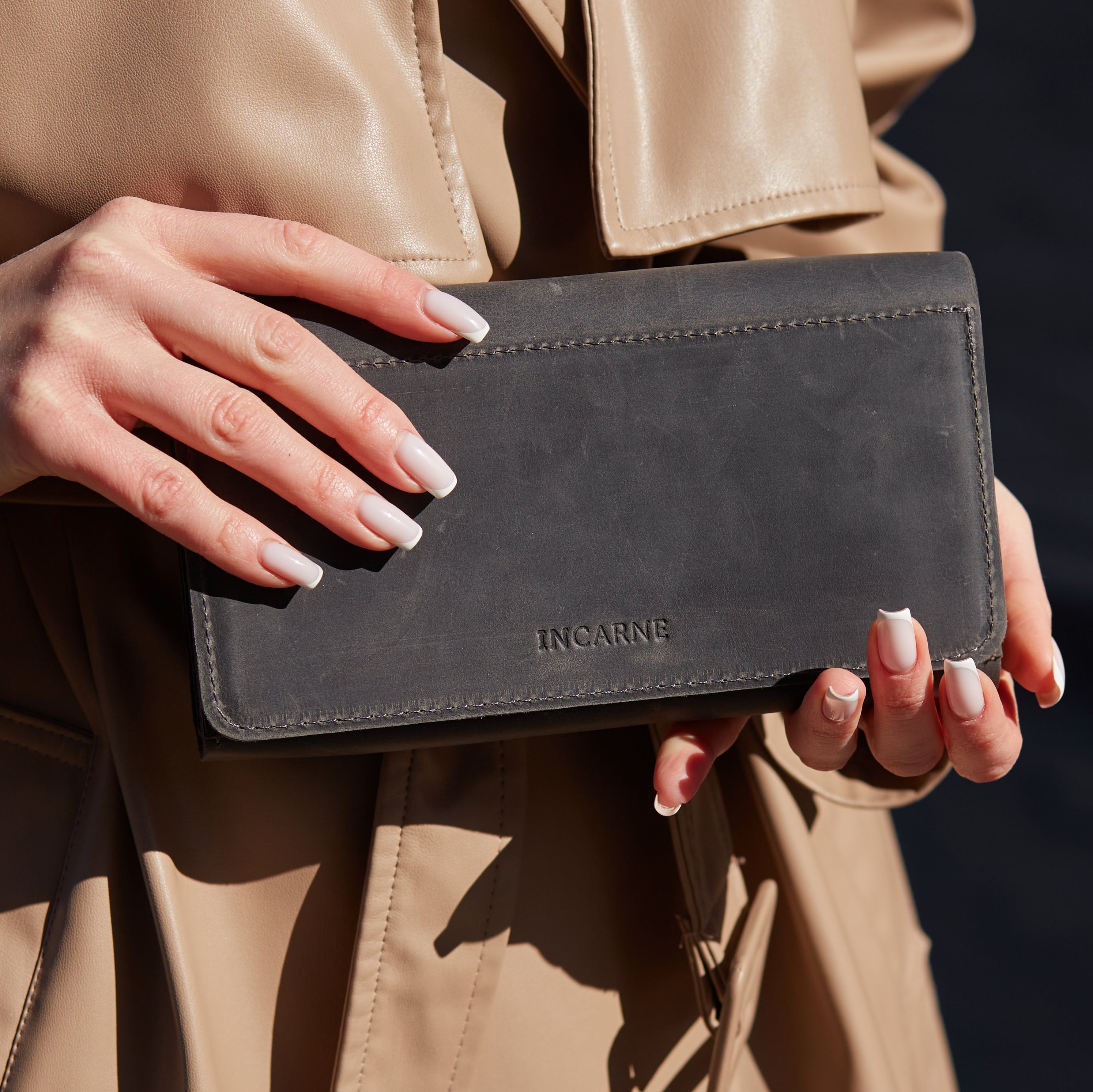 Гаманець Klondike, сірий (вінтажний)