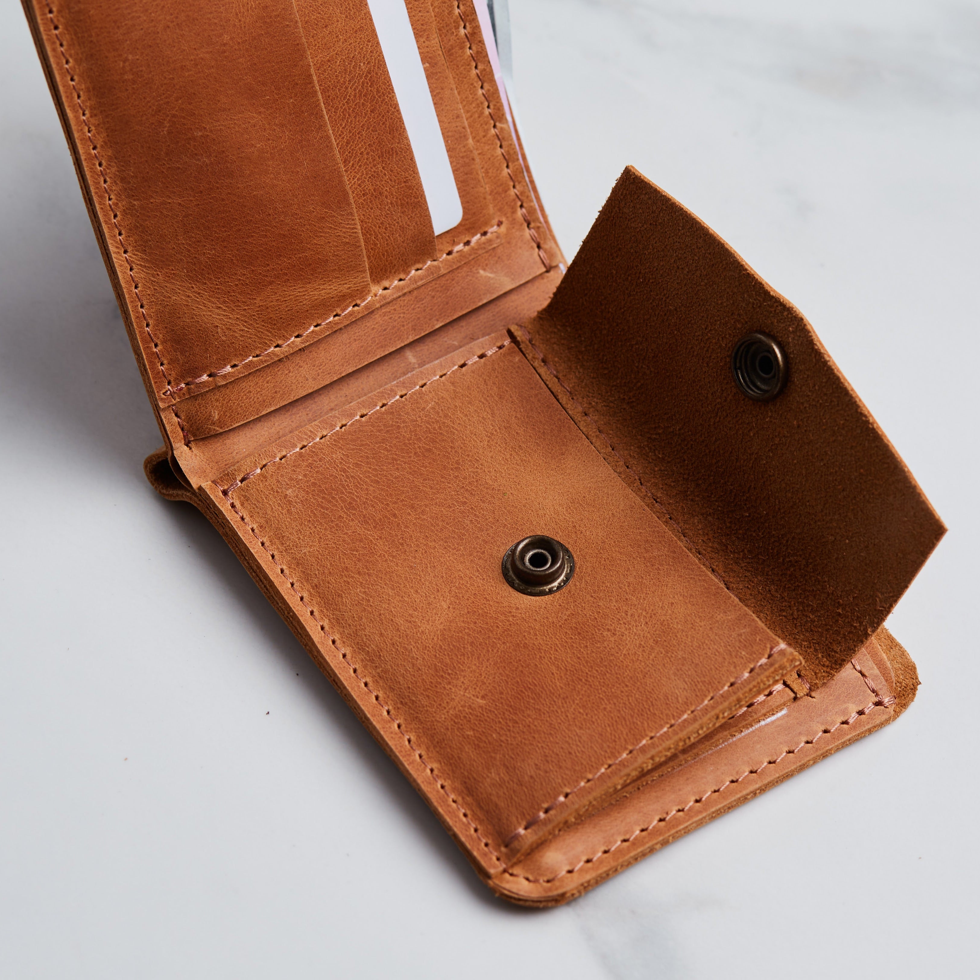 Гаманець Jack, коньяк (вінтажний)