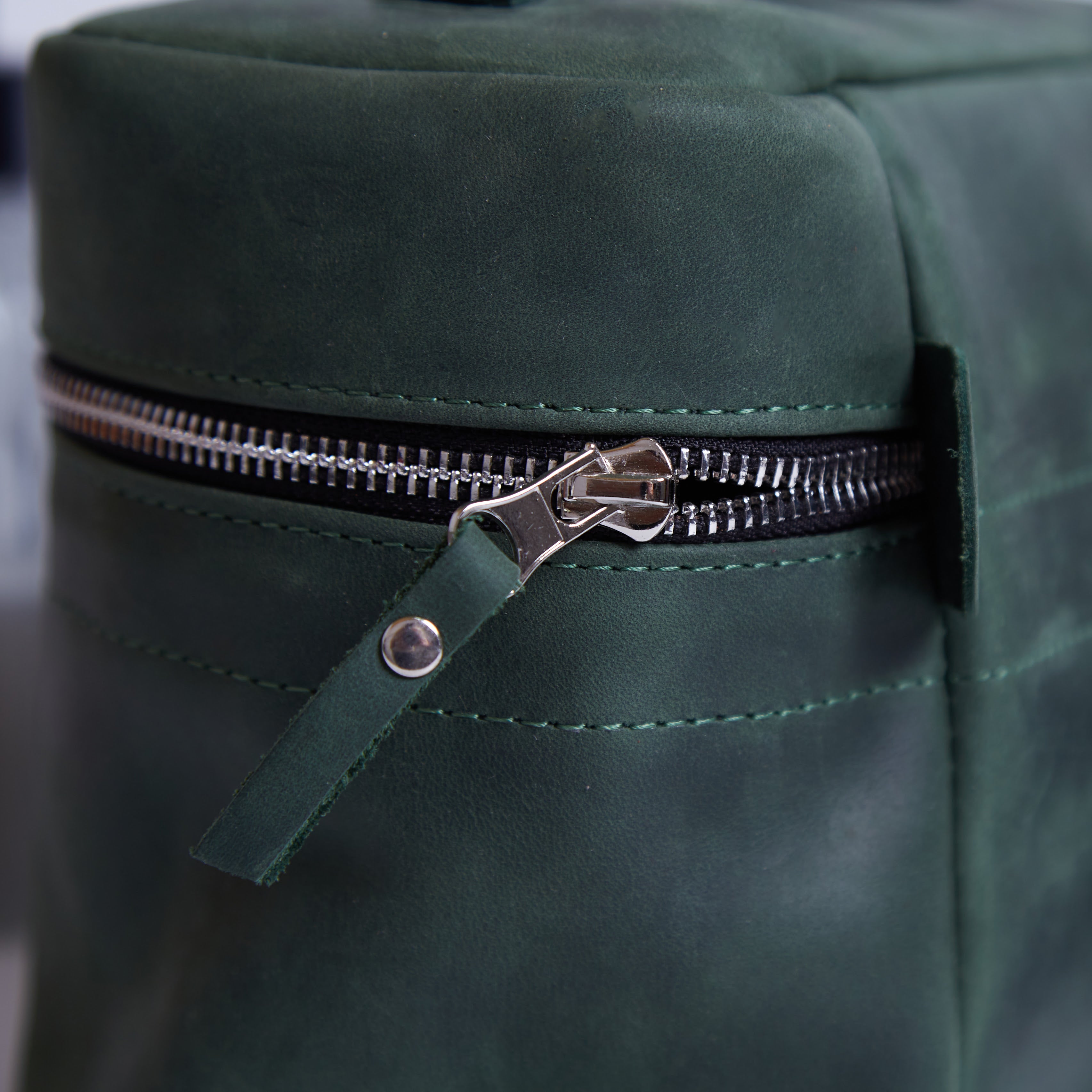 Косметичка Road, зелений (вінтажний)