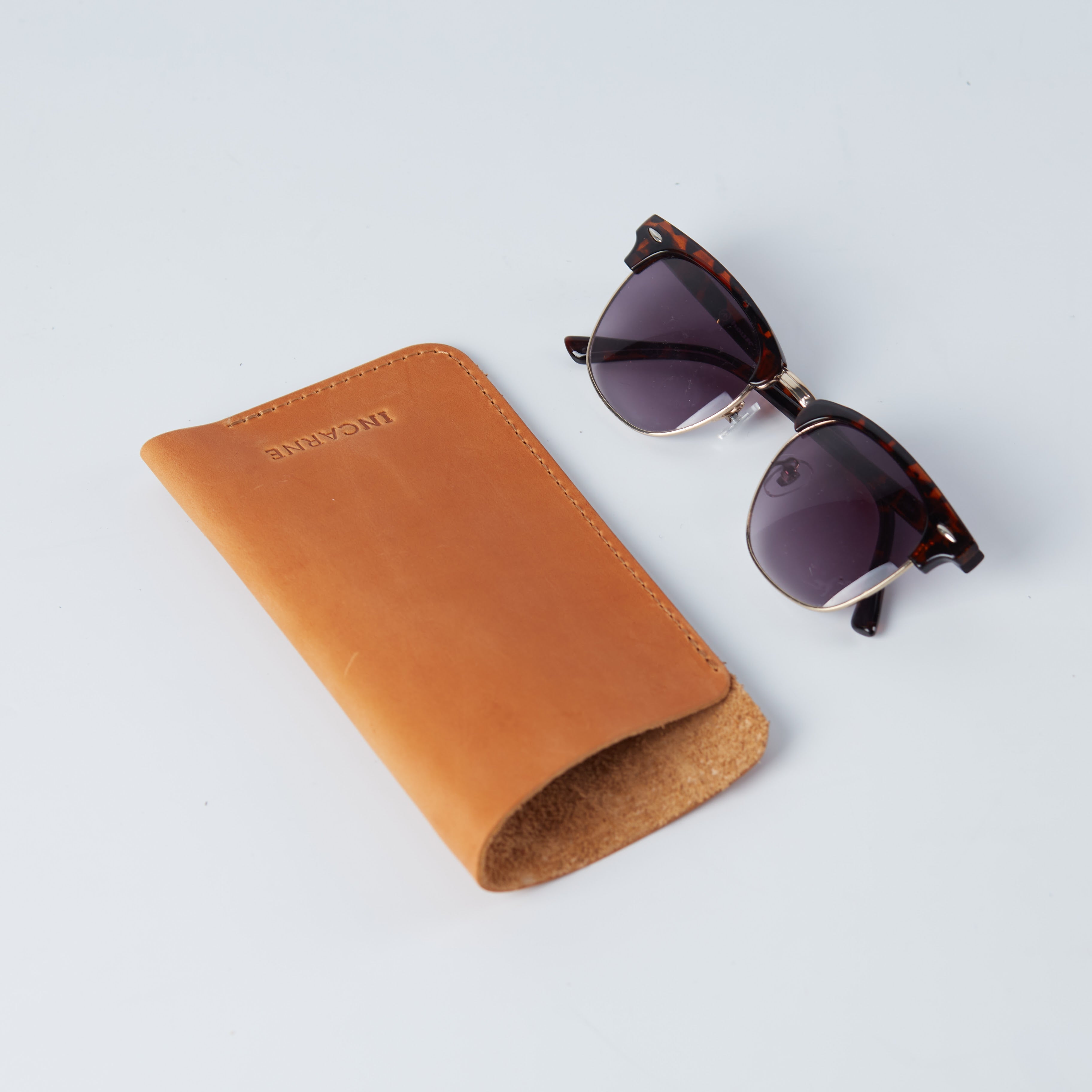 Чохол для окулярів Catch, коньяк (вінтажний)