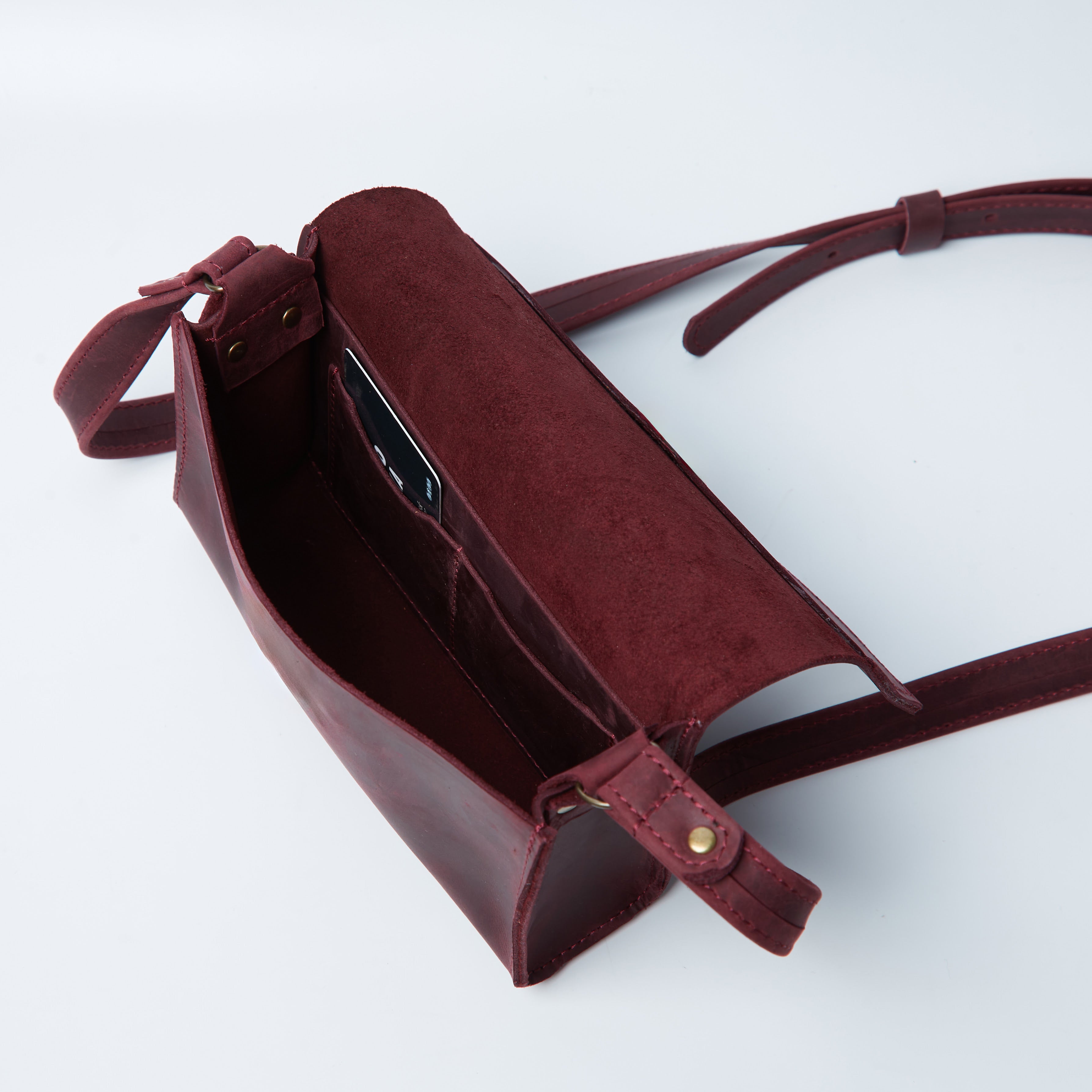 Сумка Cover, бордо (вінтажний)