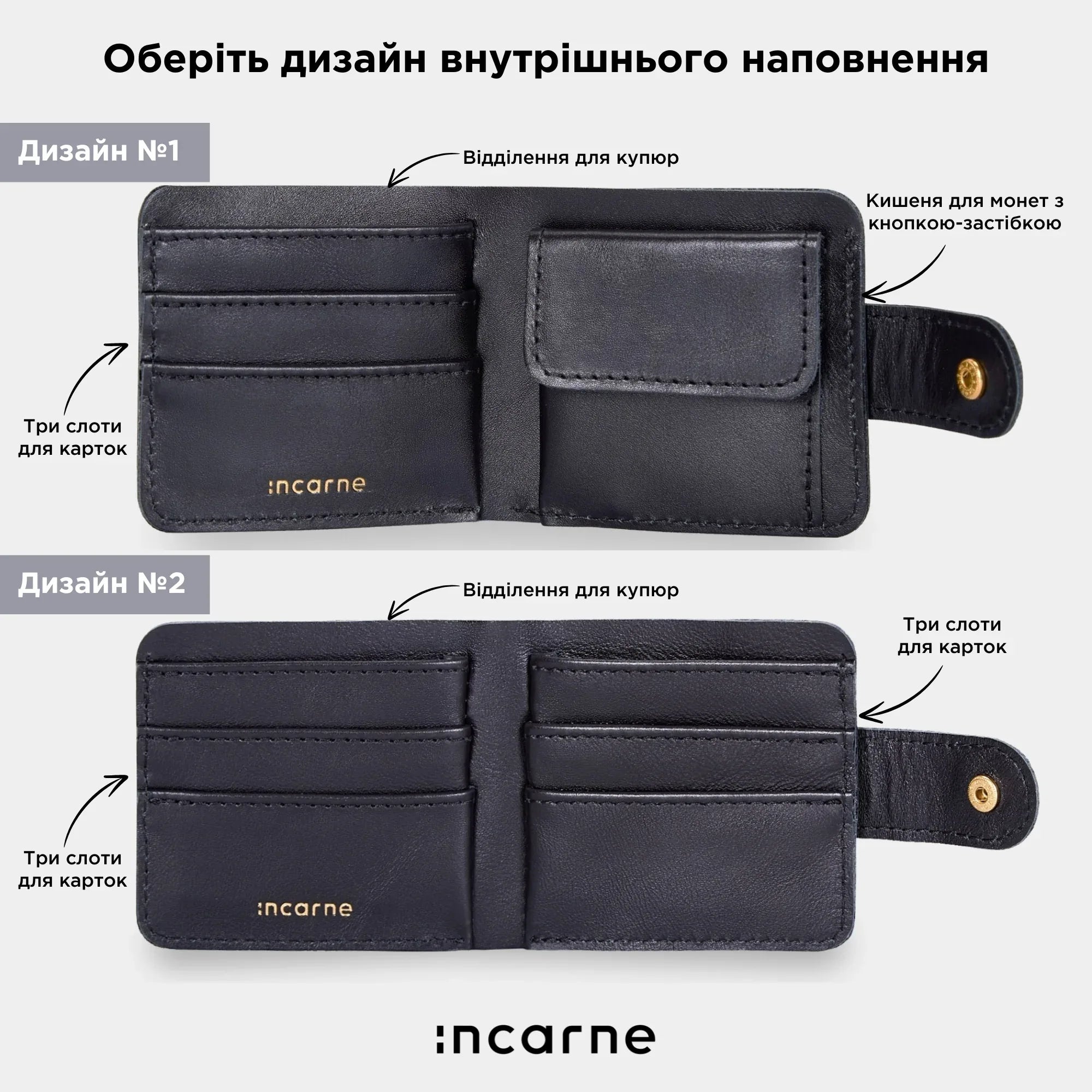 Гаманець Mini Jack - INCARNE® Україна