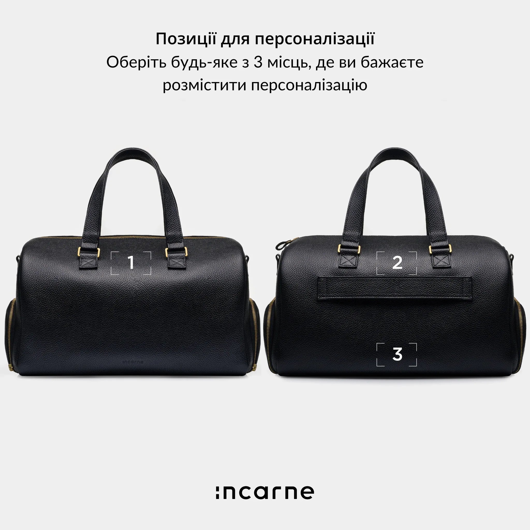 Чорна зерниста дорожня сумка Nomad INCARNE, універсальна шкіряна сумка для подорожей і відряджень