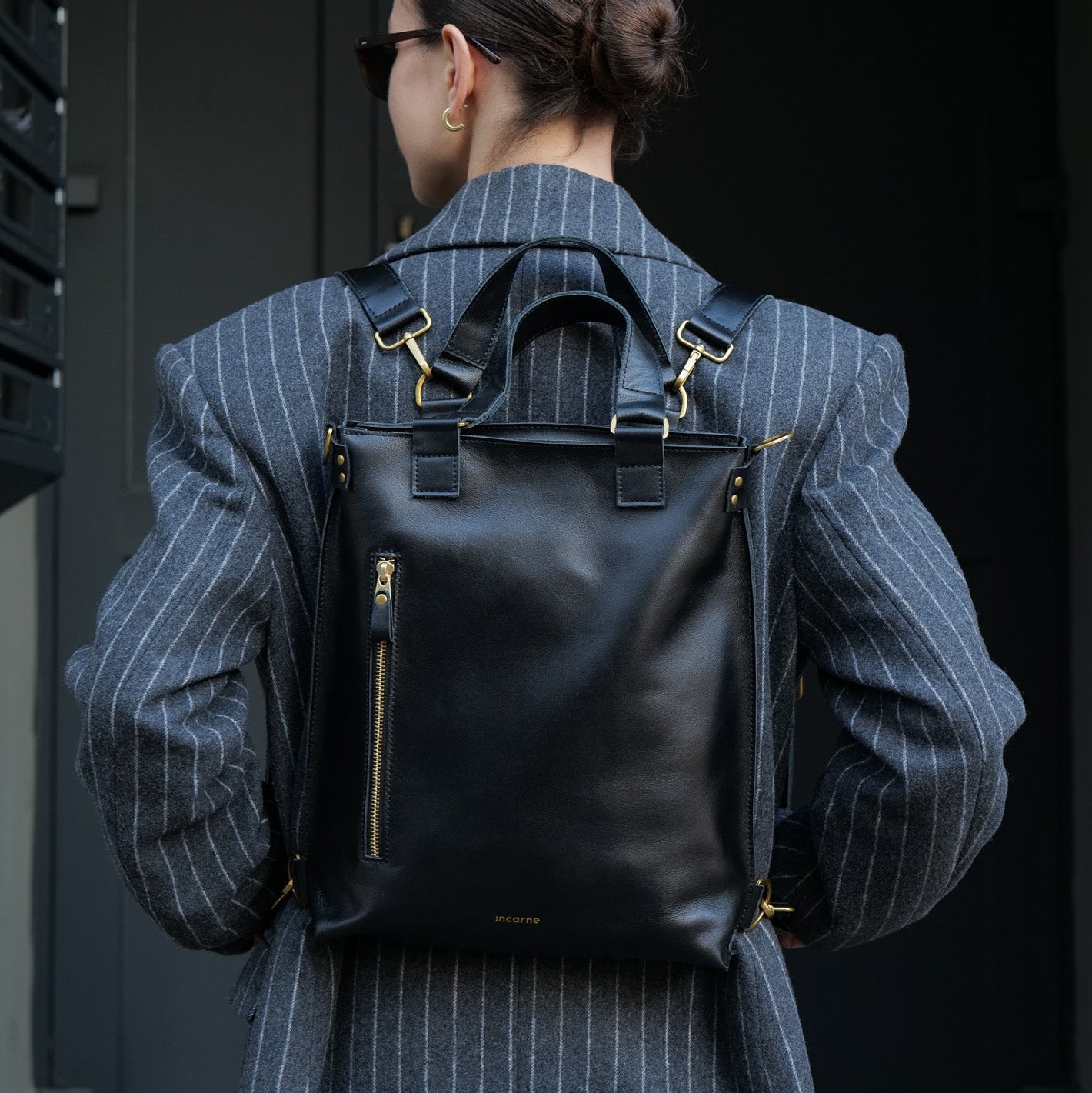 Сумка-рюкзак Optimus, чорний