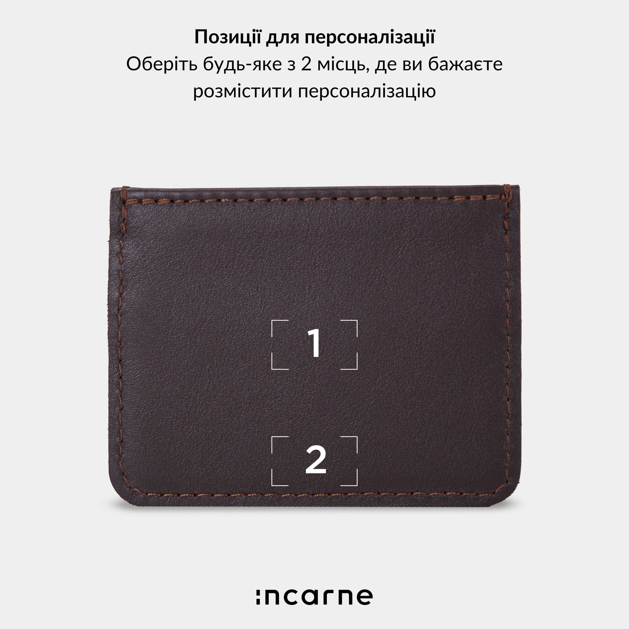 Шоколадний сет сумка Emeli та кардхолдер Minimal у фірмовій коробці INCARNE з написом українською для подарунку