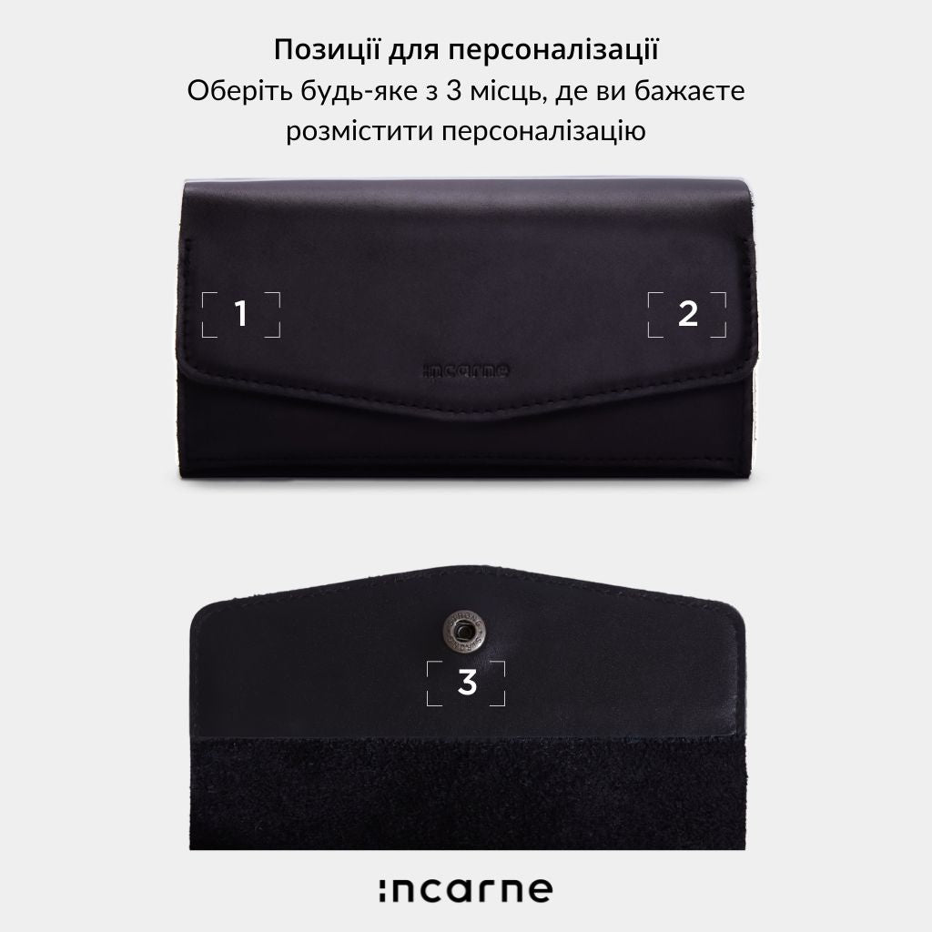 Гаманець Simple, чорний