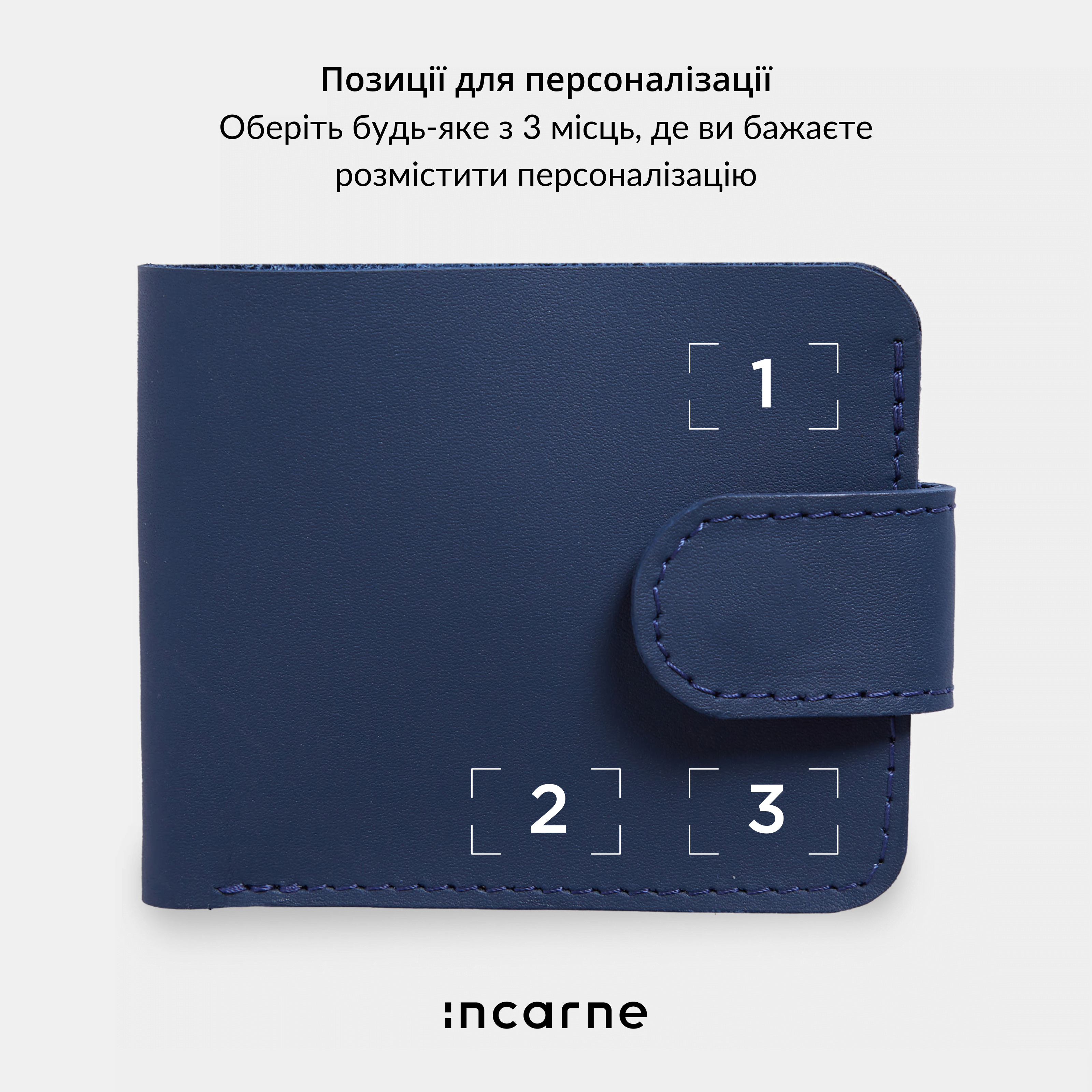 Гаманець Mini Jack, синій