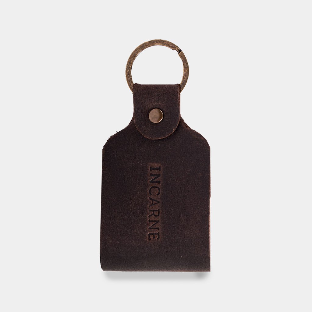 Сет: New Parallel + Key + обкладинка для водійського посвідчення, коричневий (вінтажний)
