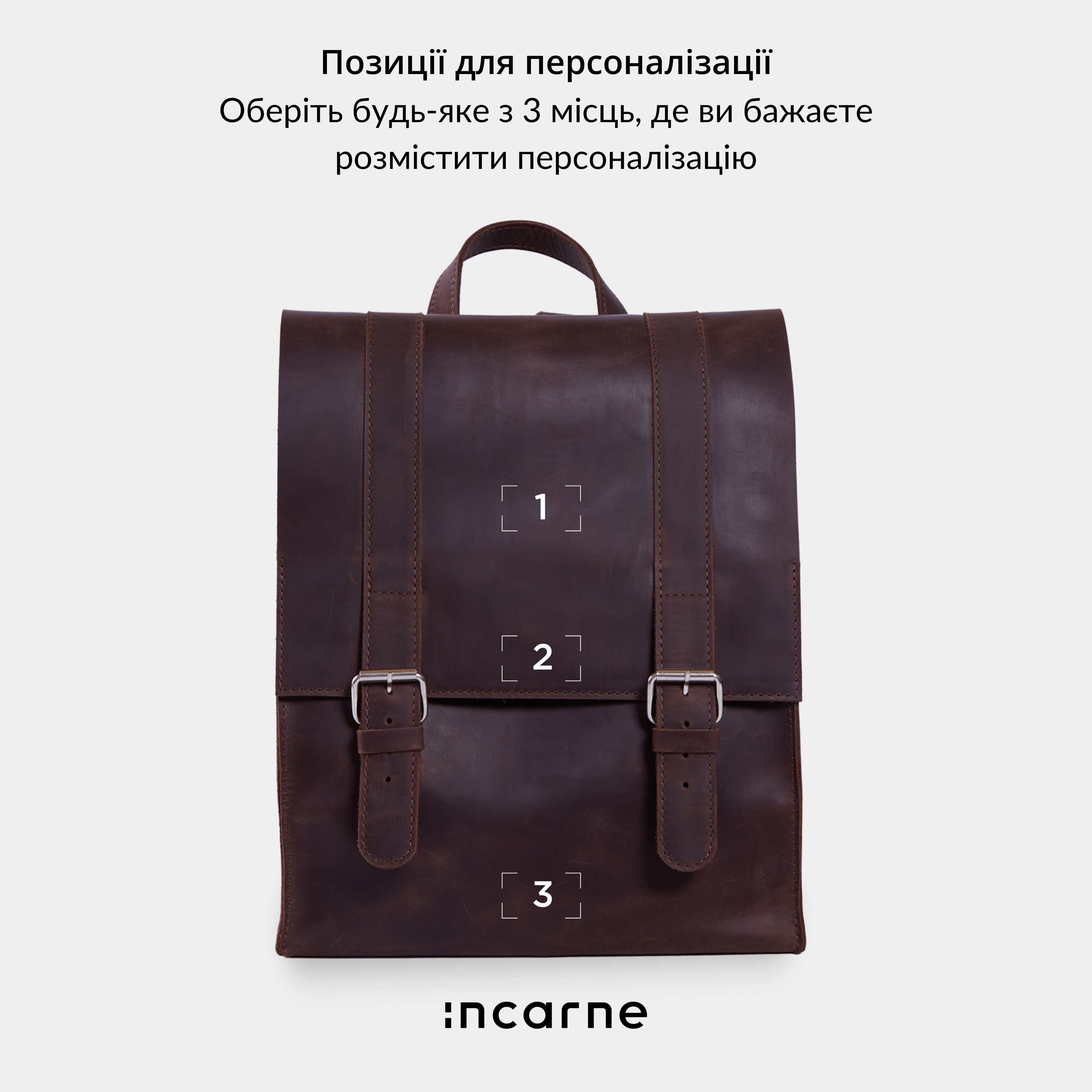 Рюкзак Gloria, коричневий (вінтажний)