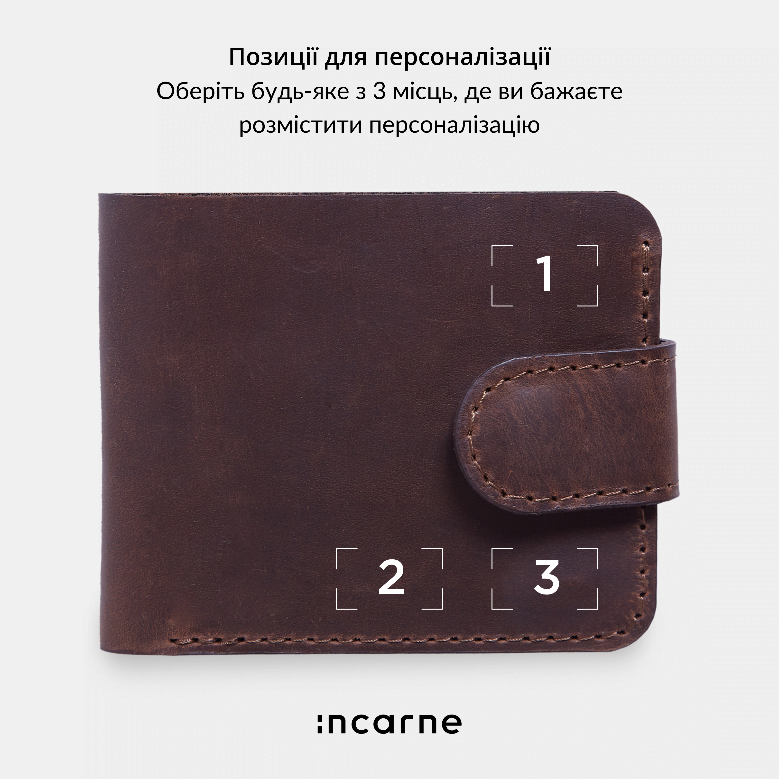 Гаманець Mini Jack, коричневий (вінтажний)