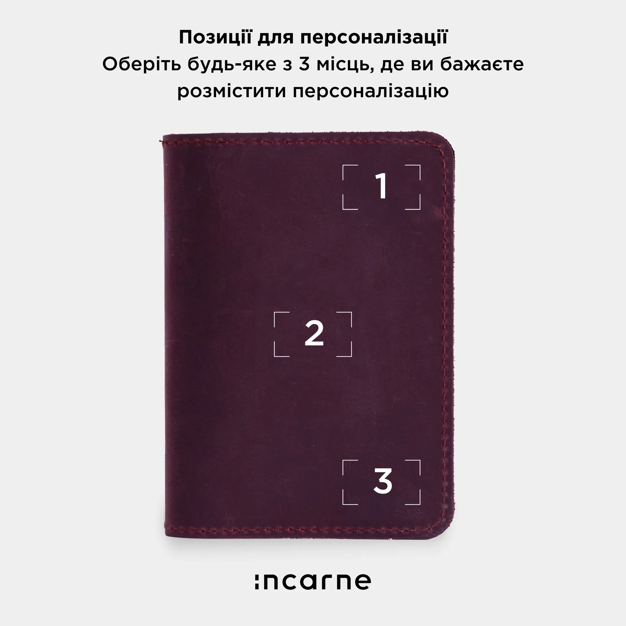 Комплект обкладинка для ID та водійського + Key - INCARNE® Україна