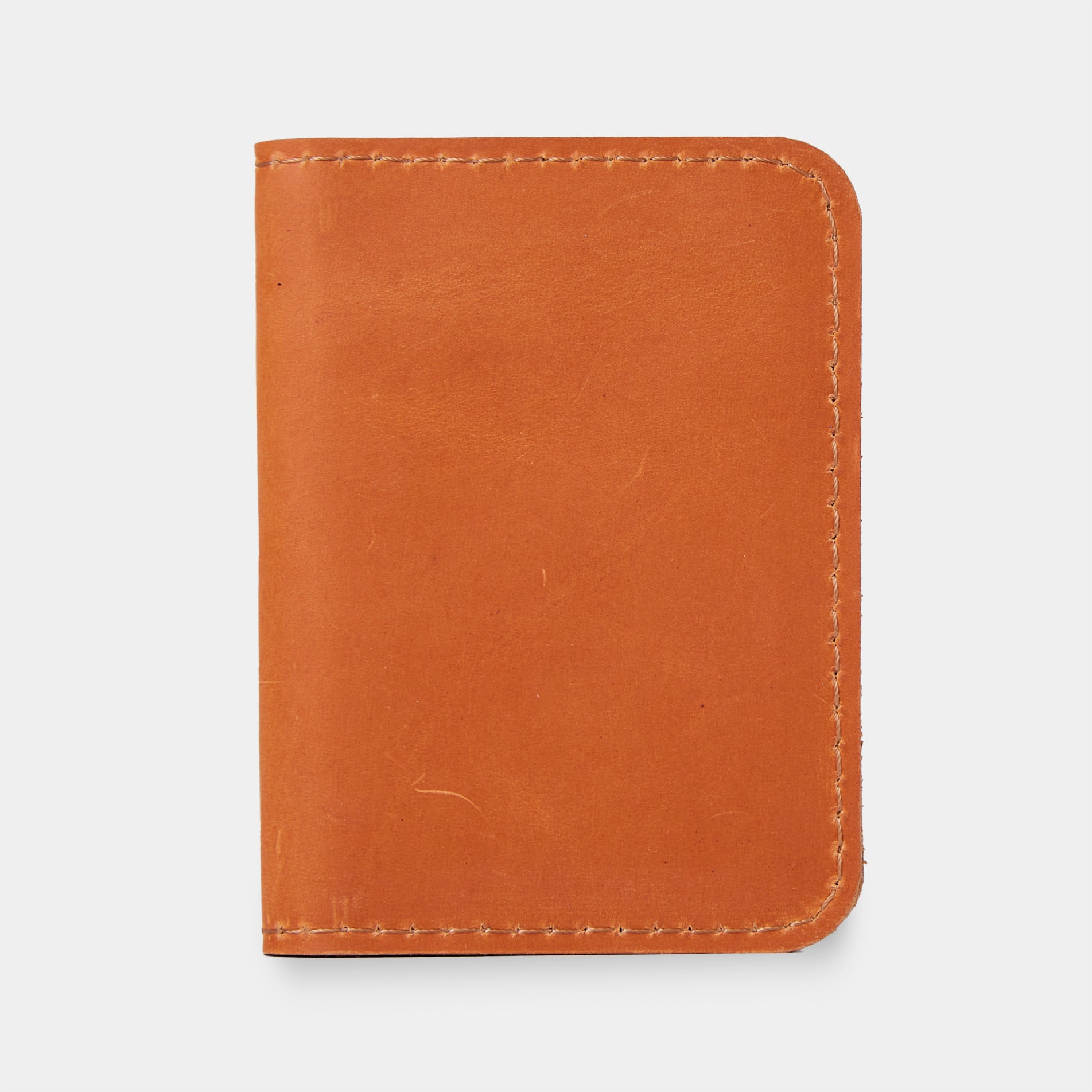 Обкладинка для ID-паспорта та водійського посвідчення, коньяк (вінтажний)
