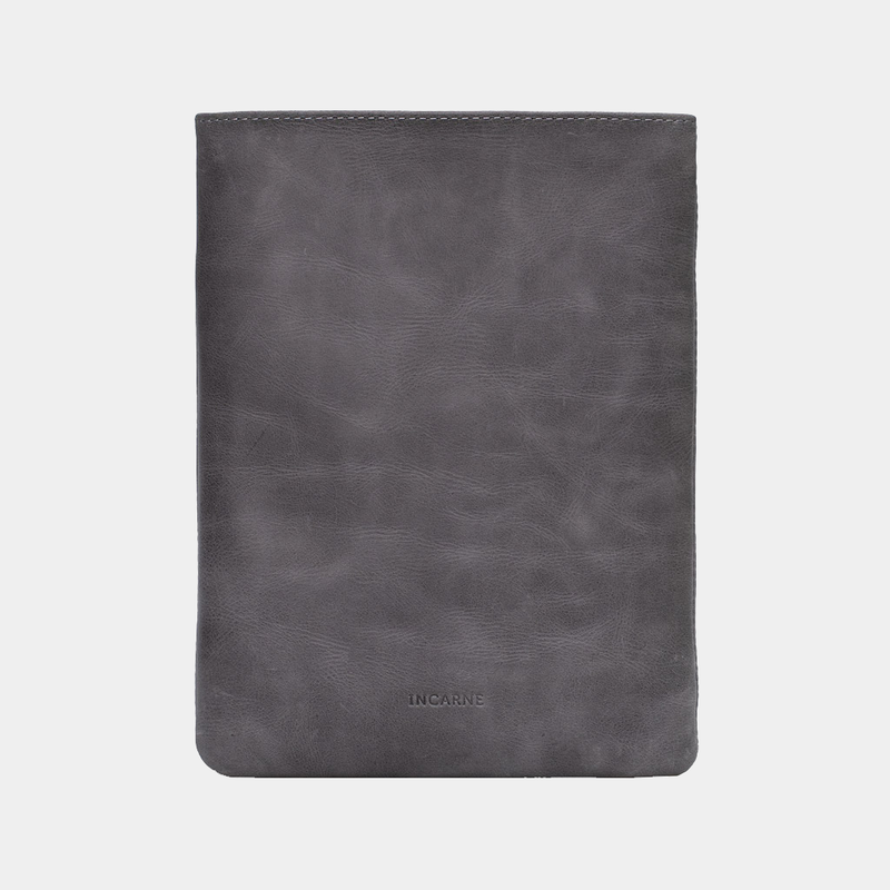Стильний чехол из кожи для ноутбука «Вол» Wall с подкладкой 