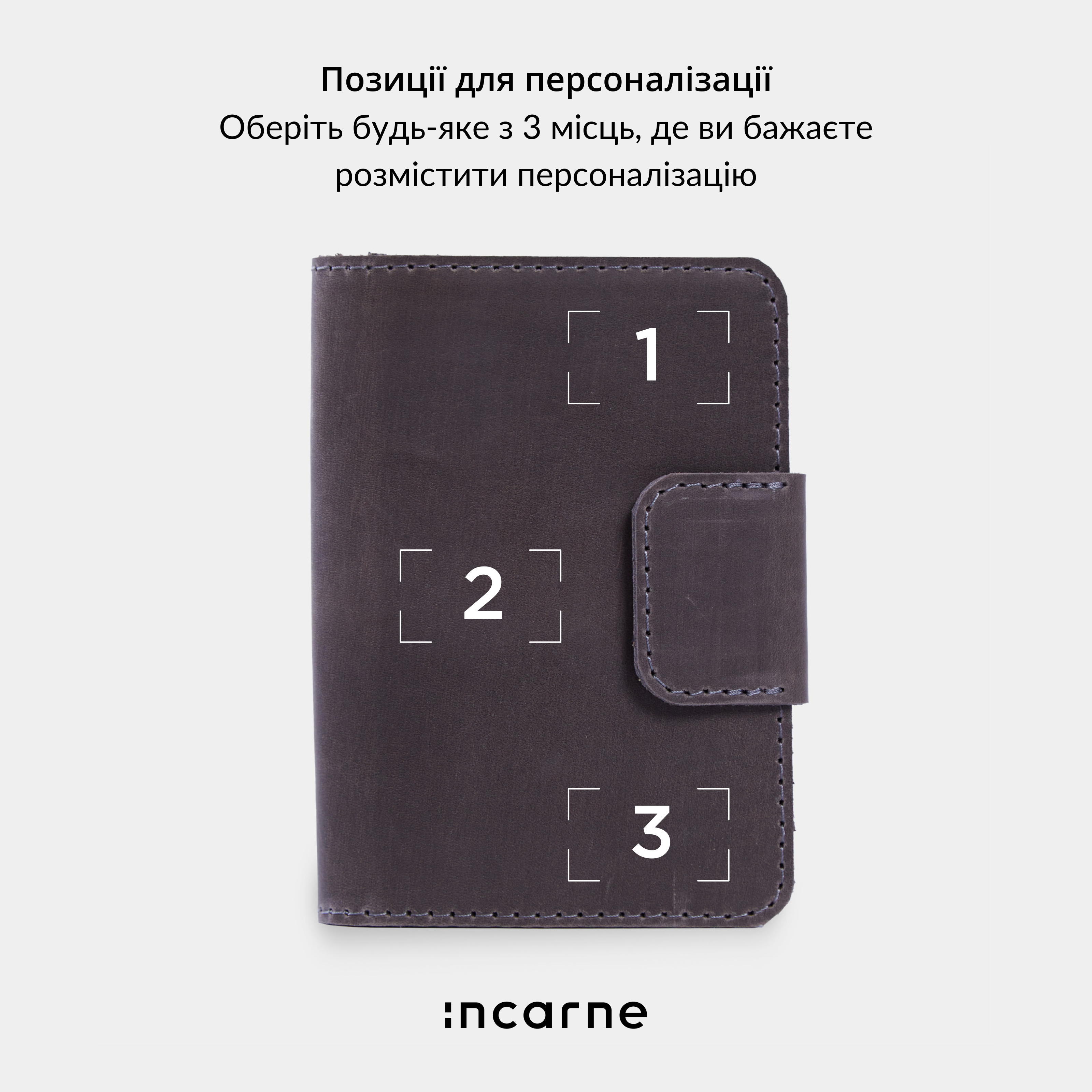 Обкладинка на паспорт Smart Journey, сірий (вінтажний)