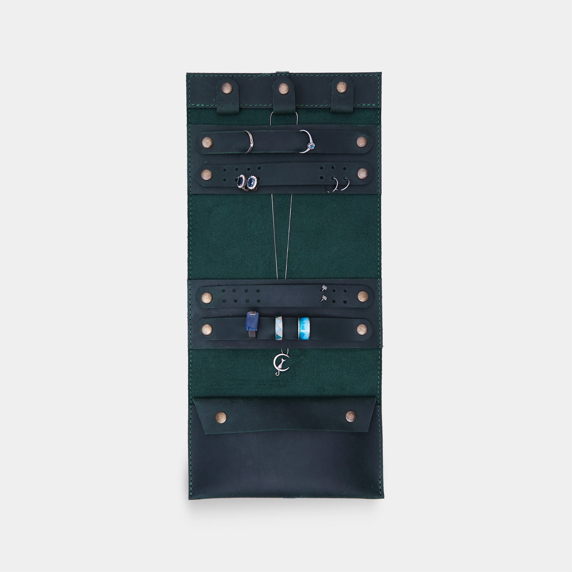 Органайзер для прикрас Beauty Weekend, зелений (вінтажний)