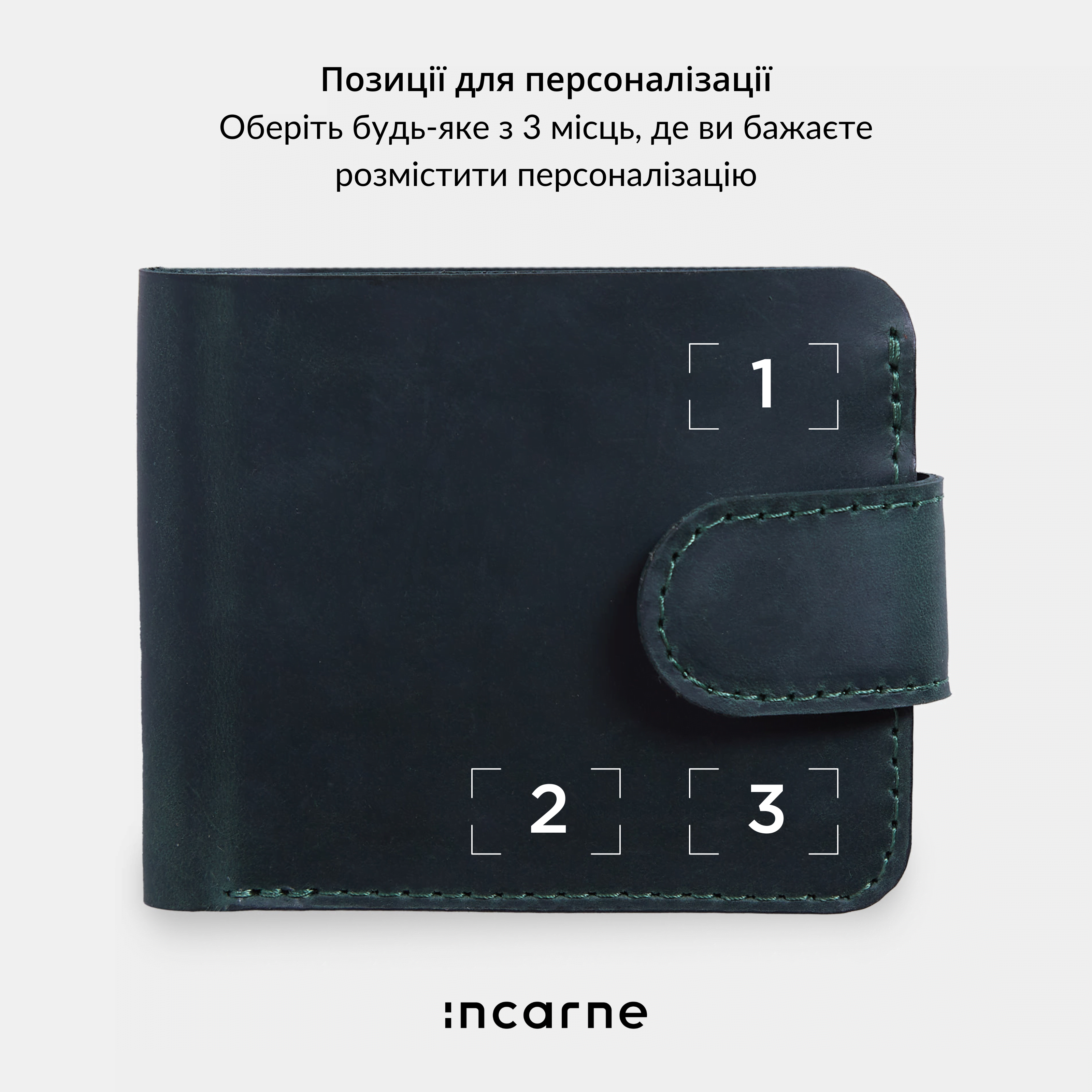 Гаманець Mini Jack, зелений (вінтажний)