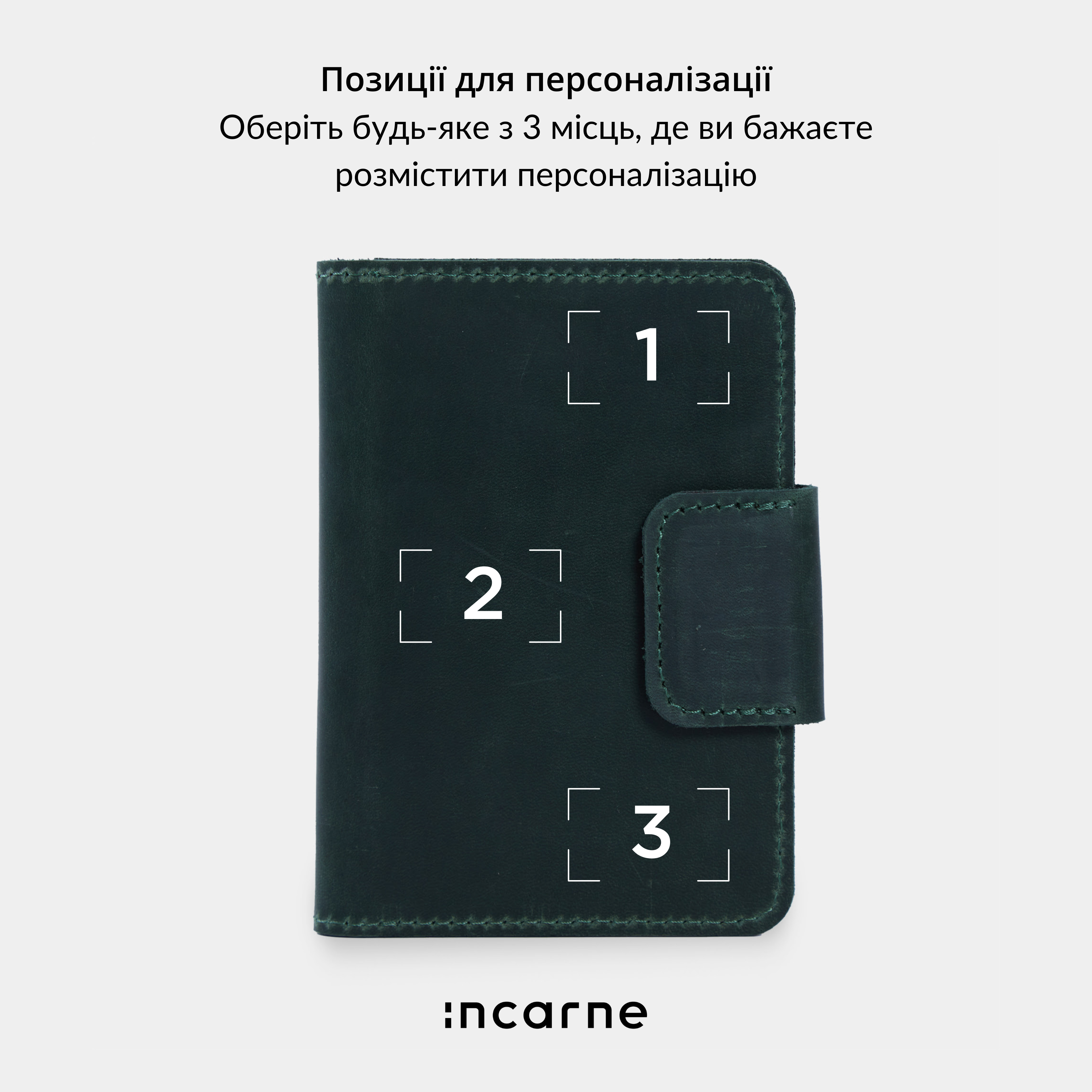 Обкладинка на паспорт Smart Journey, зелений (вінтажний)