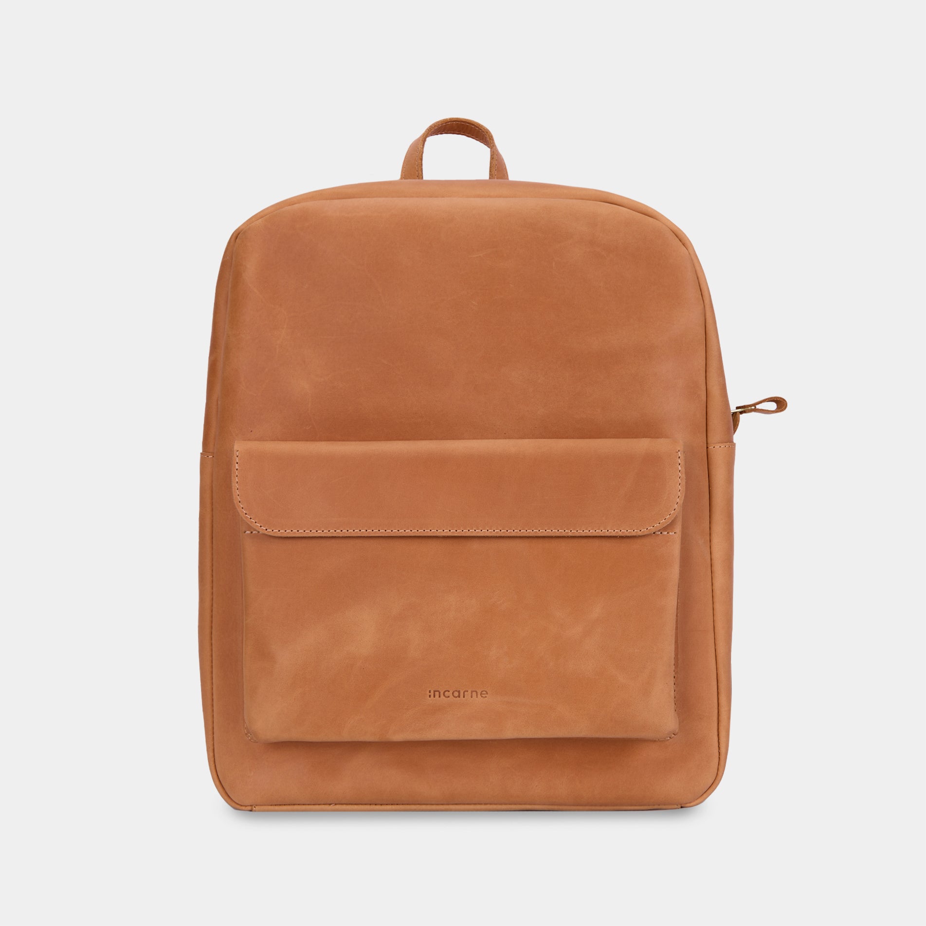 Рюкзак Factor, коньяк (вінтажний)